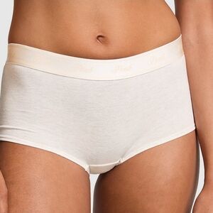 PINK Victoria's Secret Cream Panties Full-Coverage Briefs